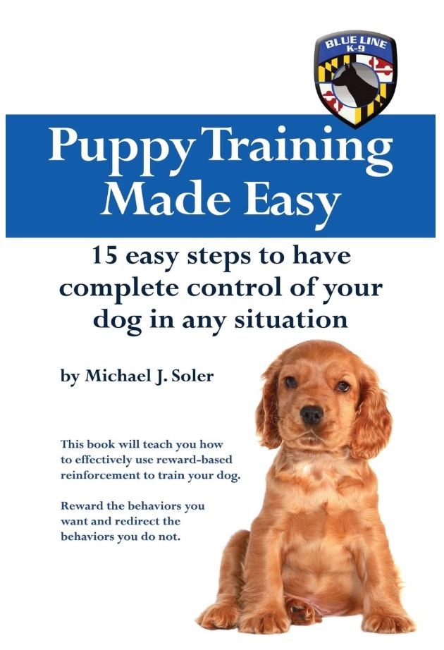 Puppy Training Made Easy book cover by Michael J Soler